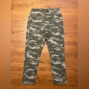 PINK Victoria's Secret Green Leggings with High Waist